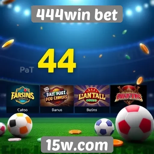 Variantes de jogos disponíveis na plataforma 444win bet