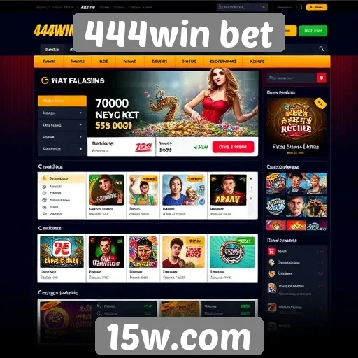 Experiência do usuário no site 444win bet