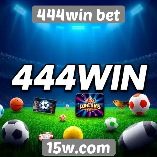 Variedade de jogos disponíveis na 444win bet